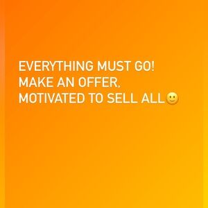 All kinds of offers being accepted :)